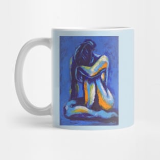 Blue Mood 1 - Female Nude Mug